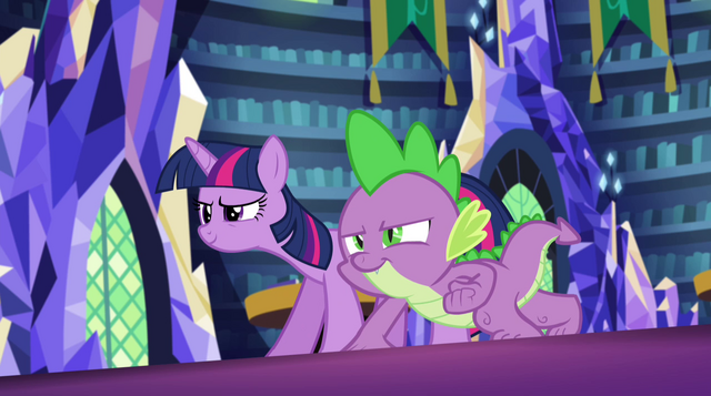 File:Twilight and Spike expressions of confidence EG2.png