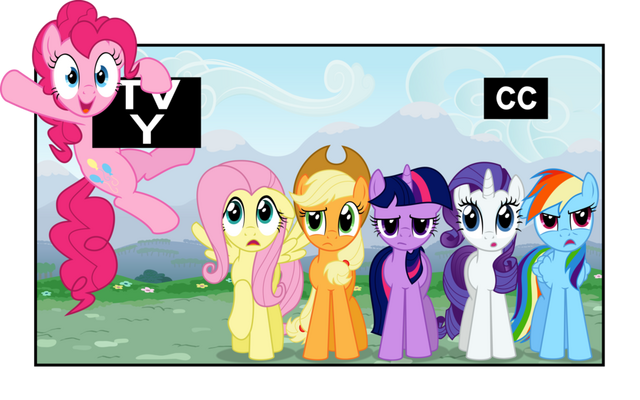 File:FANMADE She's just being Pinkie Pie.png