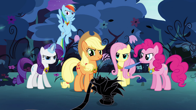 File:Mane six prepare S4E02.png