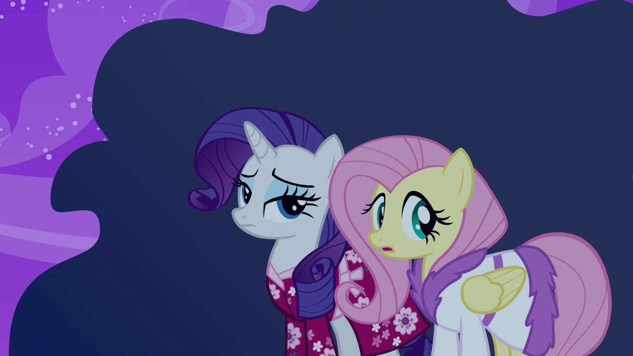 rarity e fluttershy