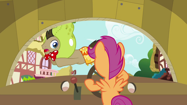 File:Dr. Hooves jumping across the windscreen S3E04.png