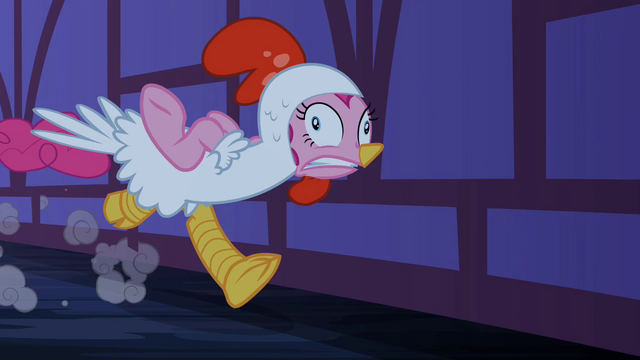 File:Pinkie Pie running as a chicken S02E04.png