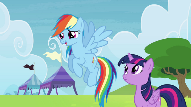 File:Rainbow looking at Wonderbolts S4E10.png