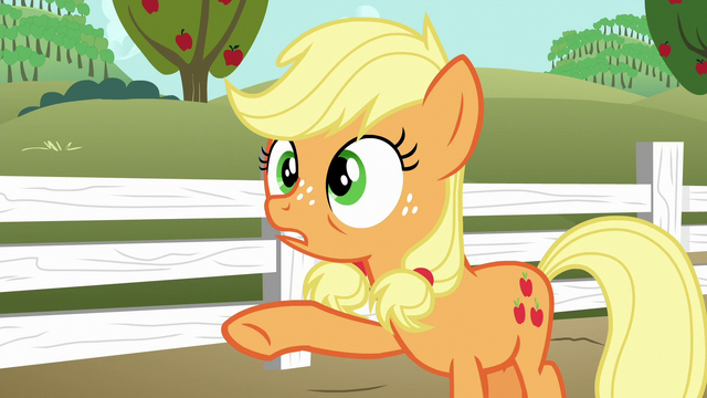 File:Applejack "had to take Granny to Ponyville General" S6E23.png