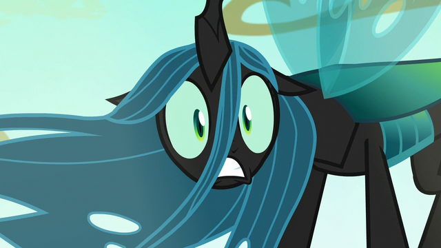 File:Queen Chrysalis looking spooked S6E26.png