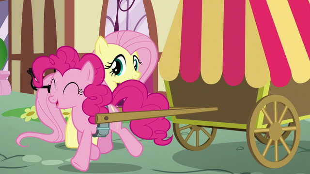 File:Pinkie trots away S5E19.png