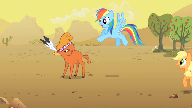 File:Rainbow and Applejack go next to her S1E21.png