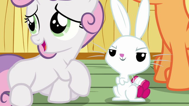 File:Sweetie Belle 'Isn't Angel the cutest thing you've ever seen' S3E11.png