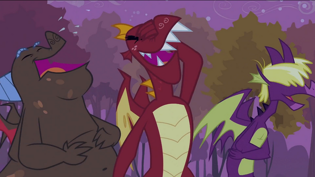 File:Three dragons laughing S2E21.png