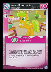 Apple Brown Betty, Pastry Chef card MLP CCG