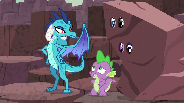 File:Spike laughing nervously S6E5.png