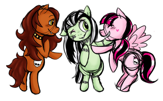 File:FANMADE Monster Pony High.png