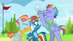 Rainbow Dash's parents start smothering her S7E7