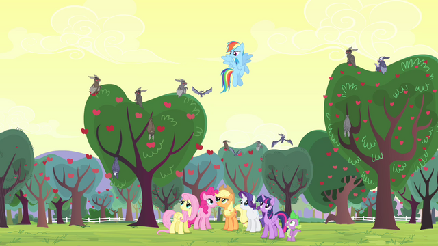 File:Main cast finds vampire fruit bats S4E07.png