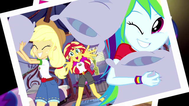 File:Photograph of Equestria Girls having a pillow fight EG4.png