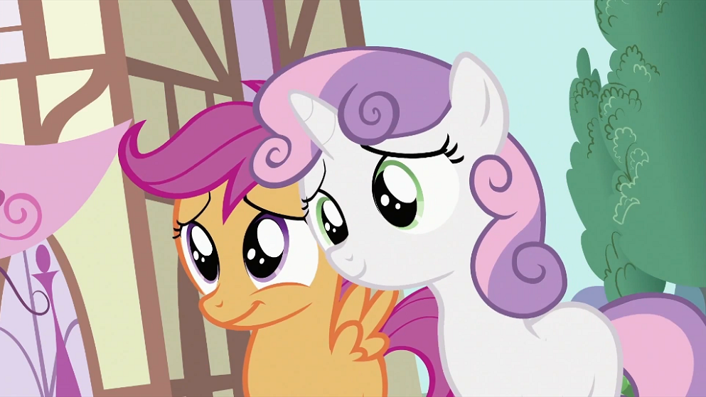 MLP Scootaloo X Sweetie Belle