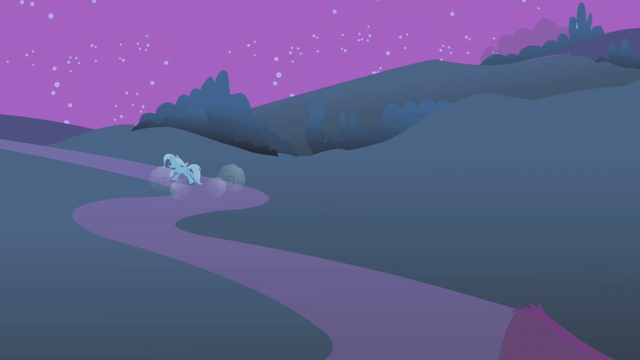 File:Trixie galloping away from Ponyville S1E06.png