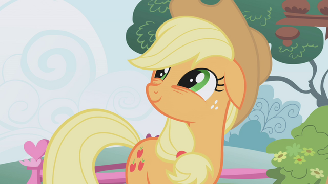 File:Applejack you're welcome! S01E04.png