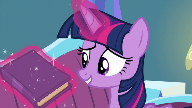 File:Twilight levitates book "What's funny about that?" S5E12.png