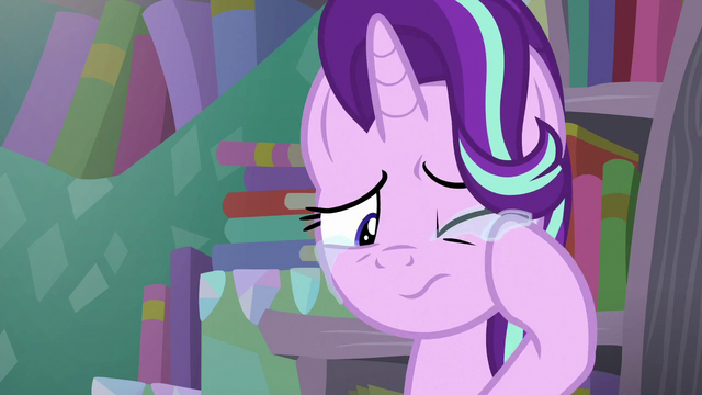 File:Starlight touches her tears S6E2.png