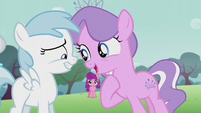 File:Cotton Cloudy smiles nervously while Diamond Tiara talks directly at her S5E18.png