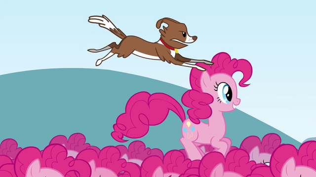 File:Winona jumping on Pinkie clone's head S3E03.png