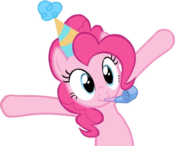 File:FANMADE Pinkie Pie celebrating with arms up.png