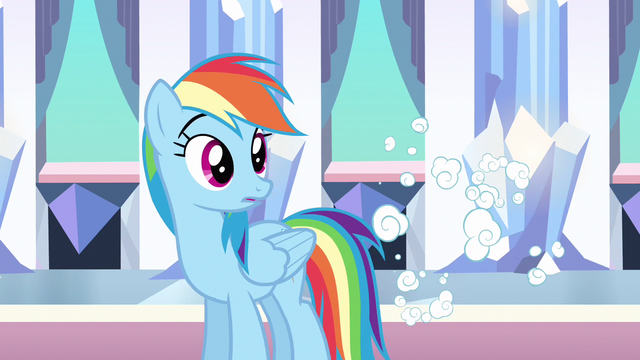 File:Rainbow Dash surprised despite S3E1.png