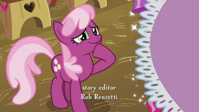 File:Cheerilee scrutinizes card S2E17.png