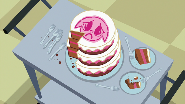 File:Cake for the sick foals partially eaten S7E3.png