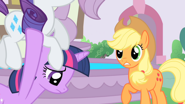 File:Rarity stands on Twilight's back S1E22.png