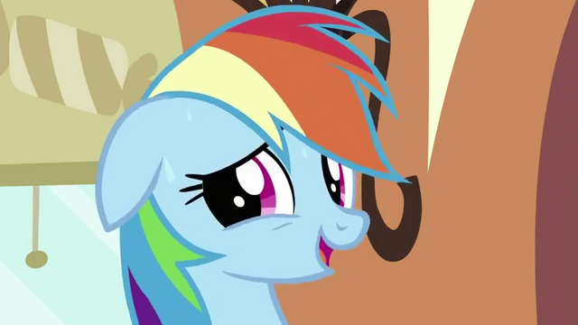 File:Rainbow Dash embarrassed S2E24.png