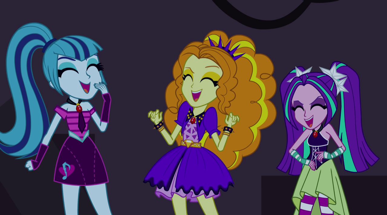 Imagem The Dazzlings laughing EG2.png Equestria Girls Wiki FANDOM