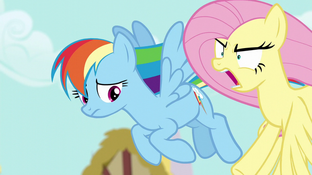 File:Fluttershy shouting "peeved" S6E11.png
