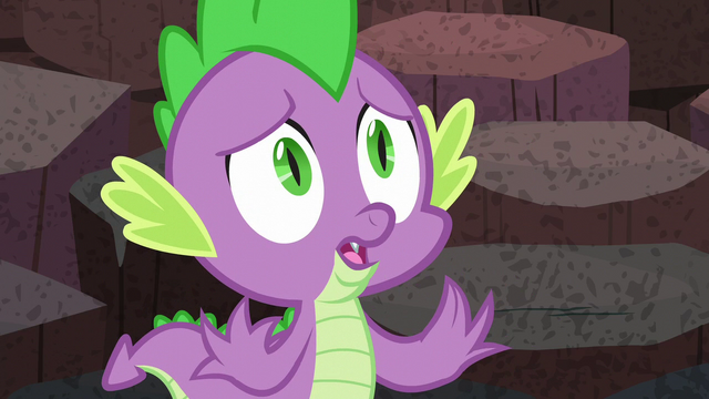 File:Spike "they have horrible plans for ponies" S6E5.png
