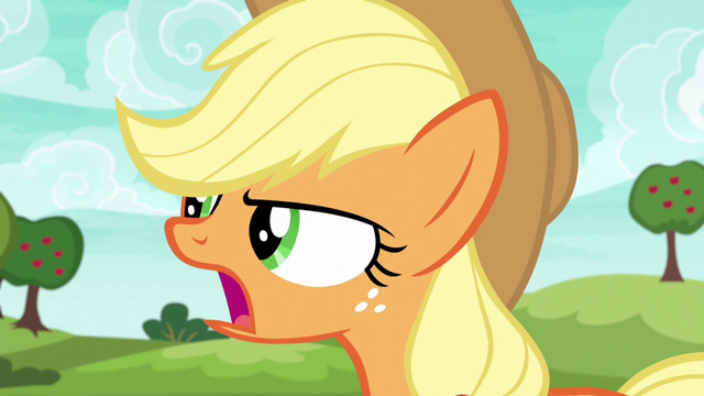 File:Applejack shouting "keep it up!" S6E18.png