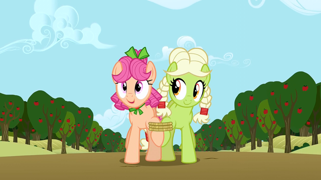 File:Granny Smith and Apple Rose in the 7 legged race S3E8.png