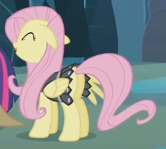 File:Fluttershy's wing unfolded S2E11.jpg