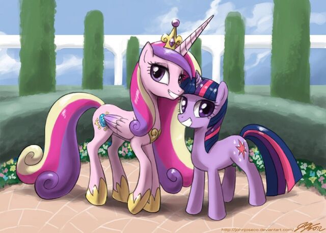 File:FANMADE Twilight and Cadance.jpg