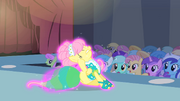Fluttershy scratching her ear S1E20
