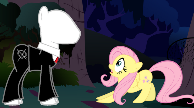 Datei:Fluttershy and slender mane by chromeofaction-d5x4k3w.png
