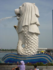 Merlion at Marina Bay
