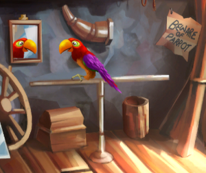 Boutique parrot