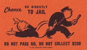 Image result for monopoly go to jail