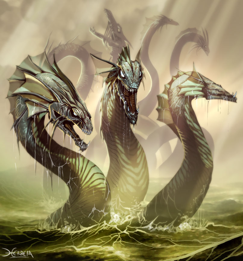 Αποτέλεσμα εικόνας για Lernaean Hydra monster