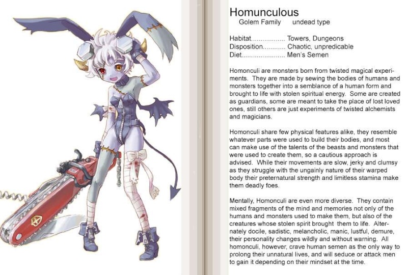 Image Homunculus Monster Girl Encyclopedia Wiki