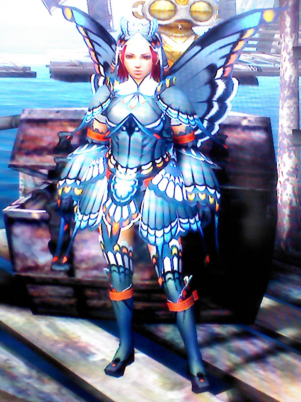 Download Rhopessa Armor (Blademaster) (MH3U) | Monster Hunter Wiki ...