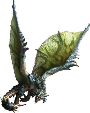 File:MH3U-Azure Rathalos Render 001.png