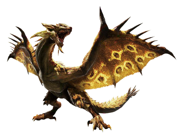 File:MH4-Gold Rathian Render 001.png