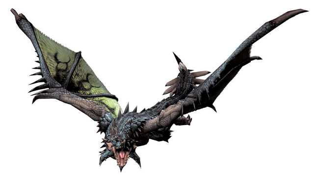 File:MHF1-Azure Rathalos Render 001.png